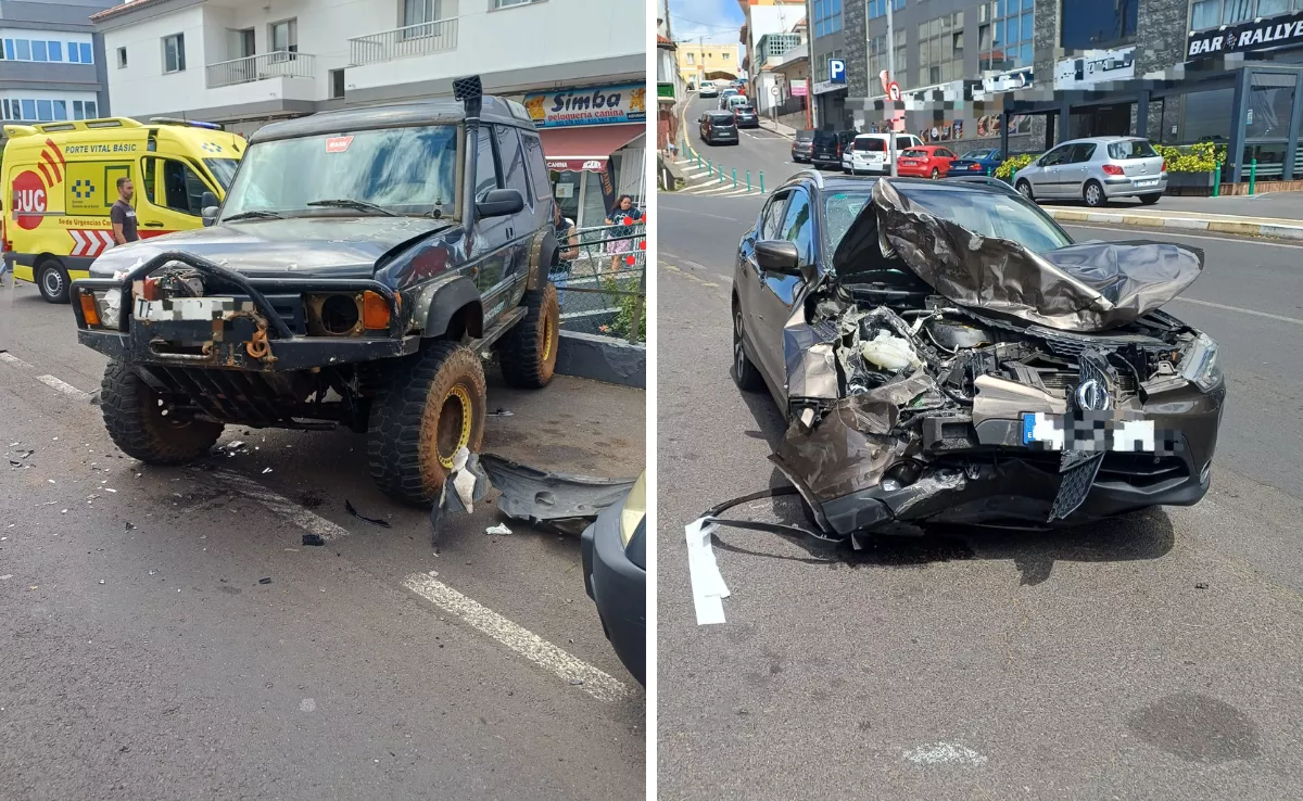 Accidente en La Matanza que ha dejado una herida grave./ RRSS