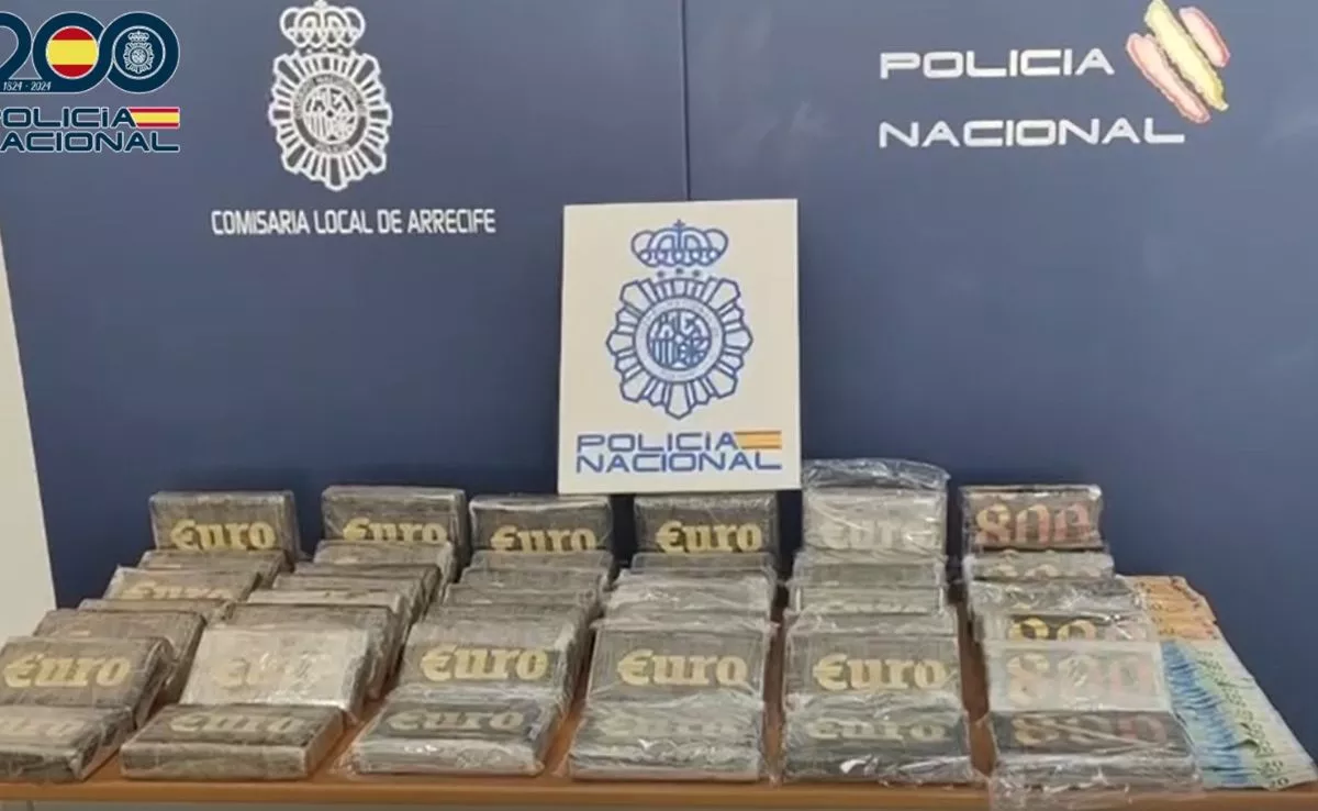 Material incautado por la Policía Nacional. /Cedida
