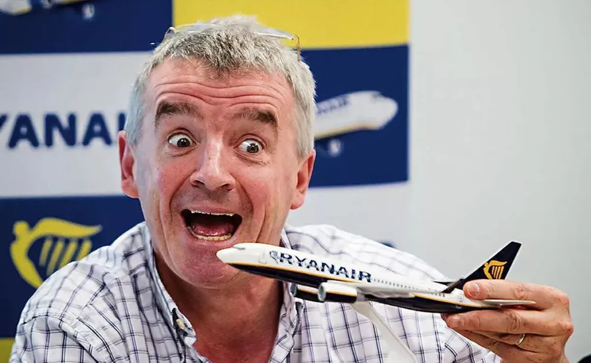 Michael O'Leary, consejero delegado de Ryanair Holdings. / ARCHIVO