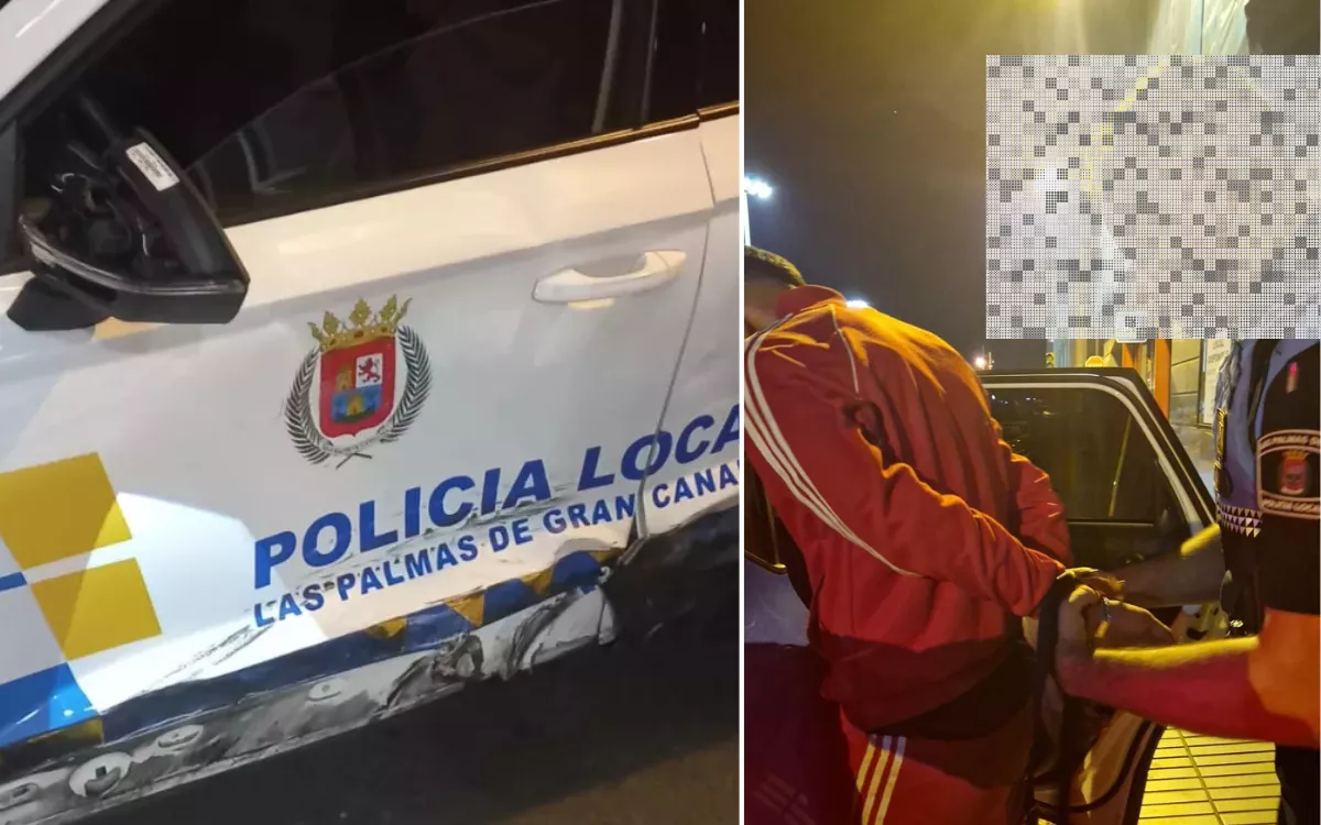 Persecución en Santa Catalina: detenido un joven tras huir con una moto sustraída en Las Palmas. / AH