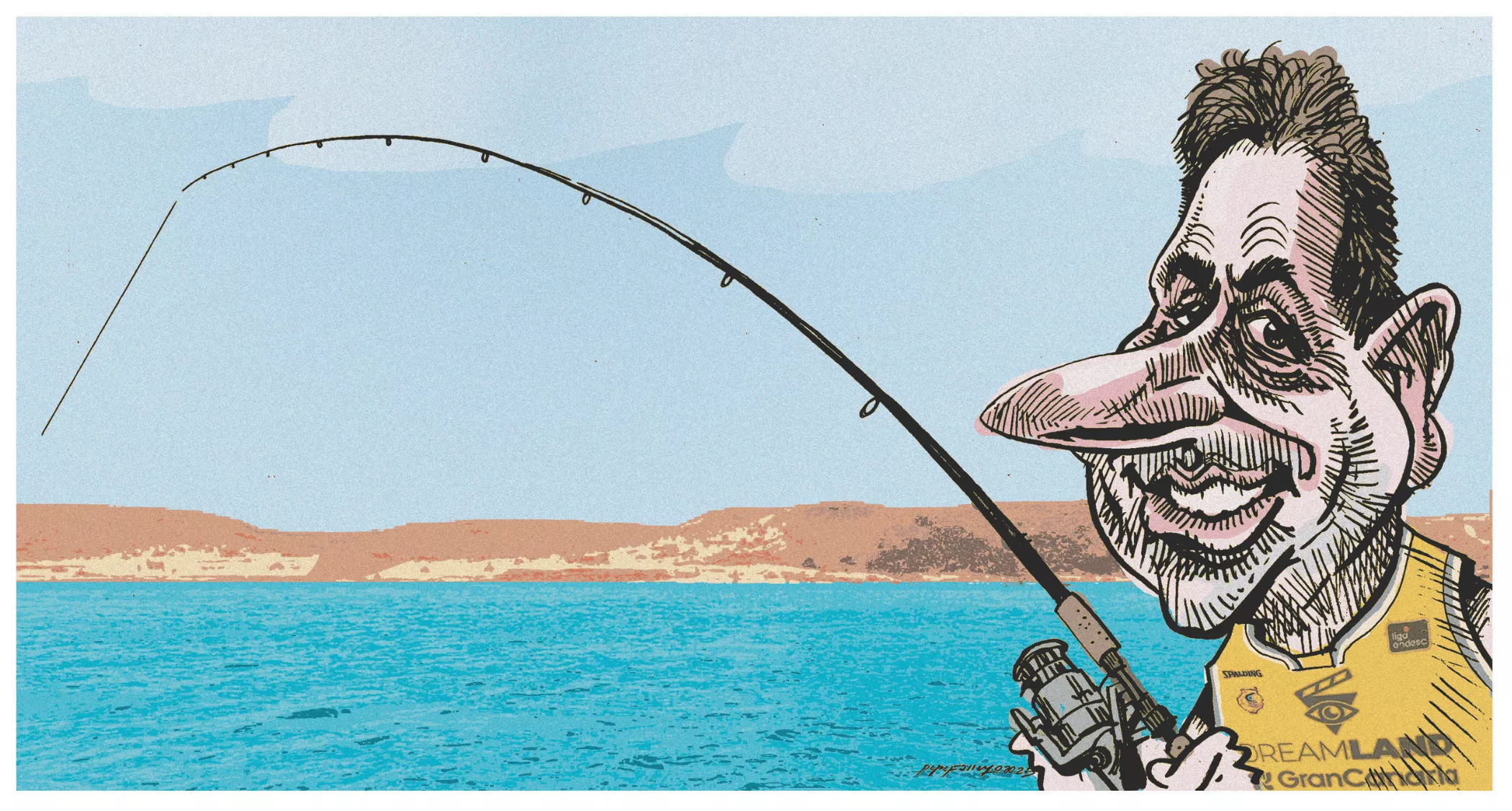 Luis Ibarra, por Farruqo. 