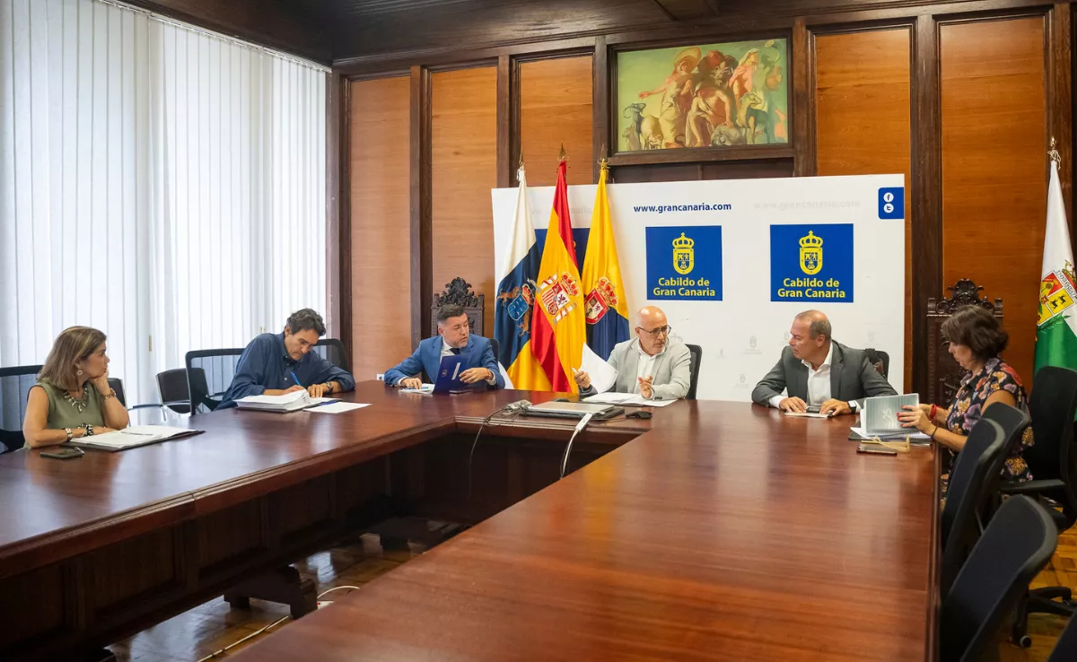 Consejo de gobierno del Cabildo de Gran Canaria./ CEDIDA