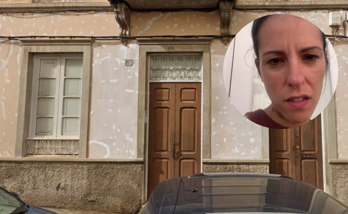 Tahiche Pérez, voluntaria por los derechos de los animales que ha denunciado el abandono de unos perros en una casa okupada de Santa Cruz de Tenerife./ MONTAJE AH