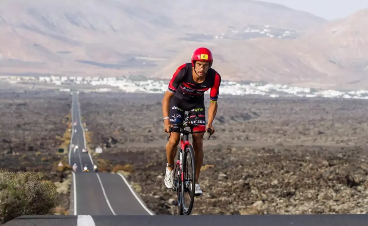 Iván Raña, triatleta./ KIKE ABELLEIRA