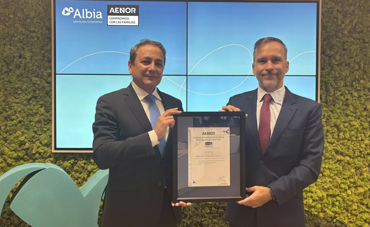Grupo Albia obtiene la certificación Aenor ‘Compromiso con las Familias’./ SERVIMEDIA