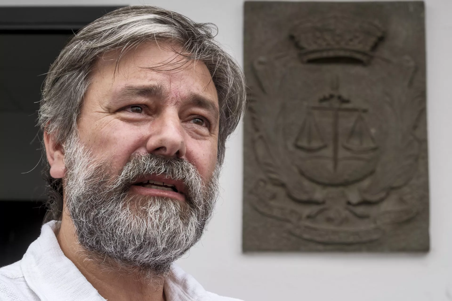 Sergio Portela: “Lo inviable no es abrir el Guiniguada, sino el museo del proyecto AWA”. / ÁNGEL MEDINA G.-EFE