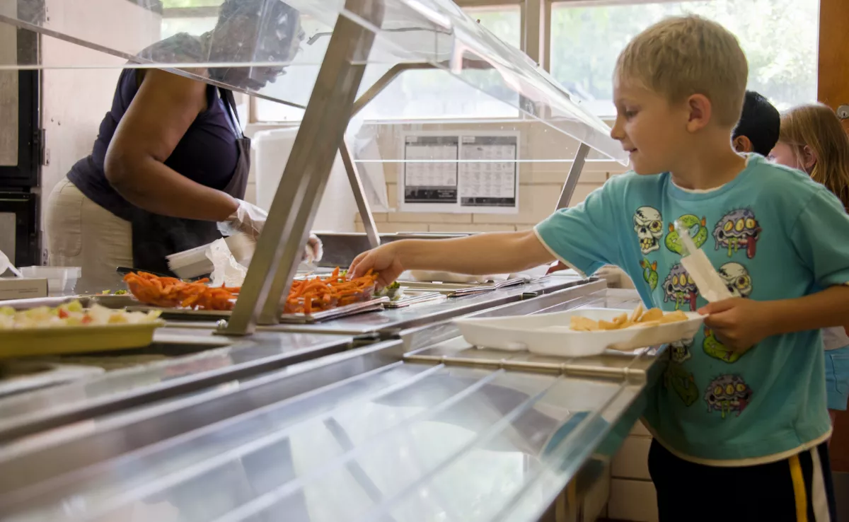 Comedor en un colegio. / IMAGEN DE LA RED