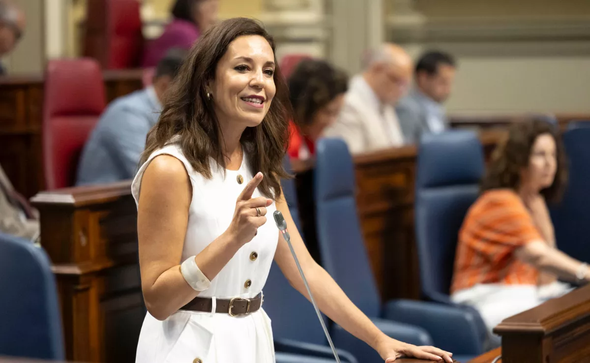 Jéssica de León, consejera de Turismo y Empleo de Canarias. /EFE - MIGUEL BARRETO