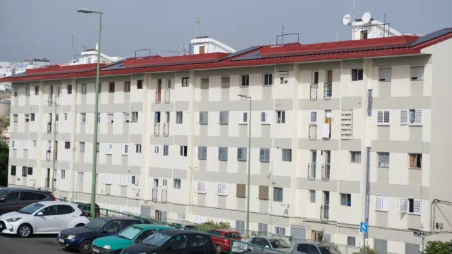 Imagen de las viviendas a reformar en La Paterna / AYUNTAMIENTO DE LAS PALMAS Imagen de las viviendas a reformar en La Paterna / AYUNTAMIENTO DE LAS PALMAS