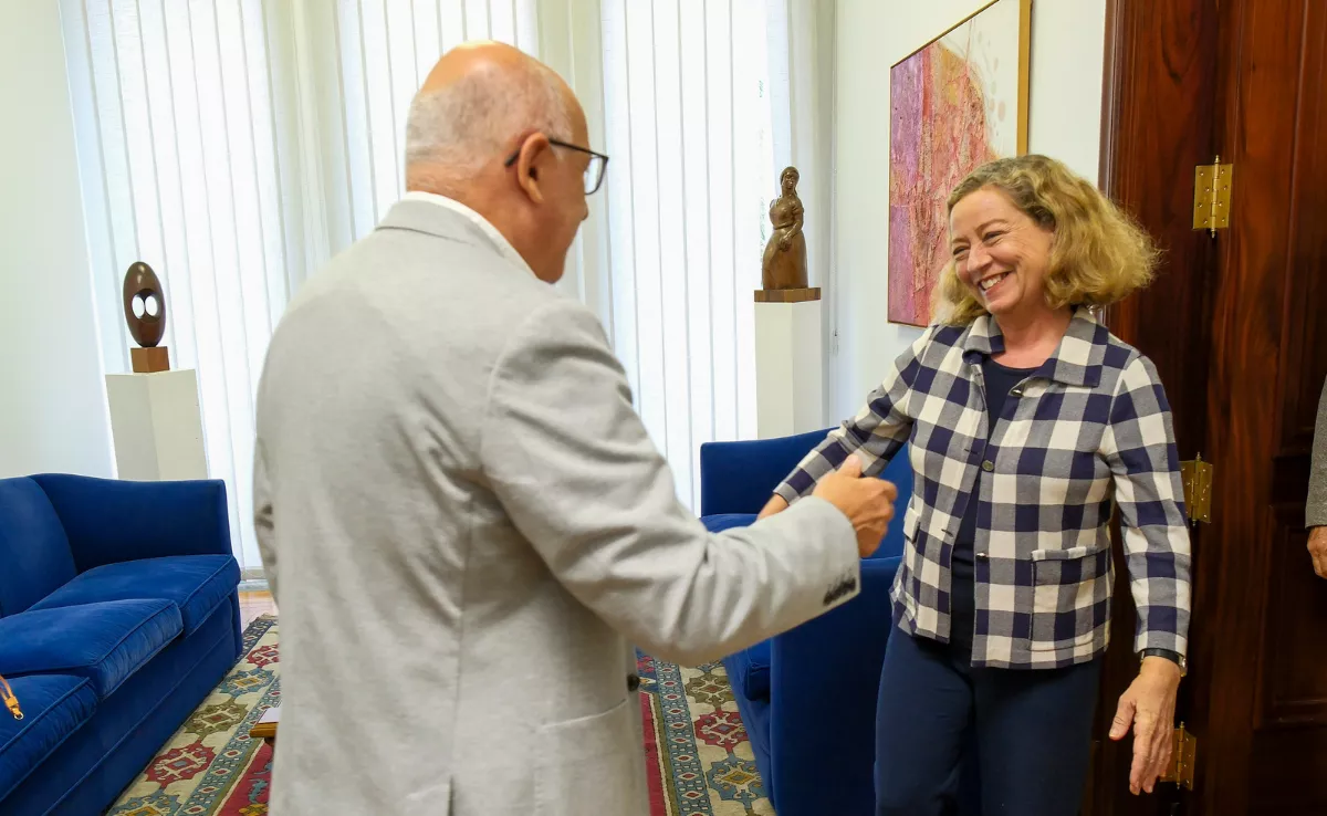 Antonio Morales y Ana Oramas / EFE - ÁNGEL MEDINA G.