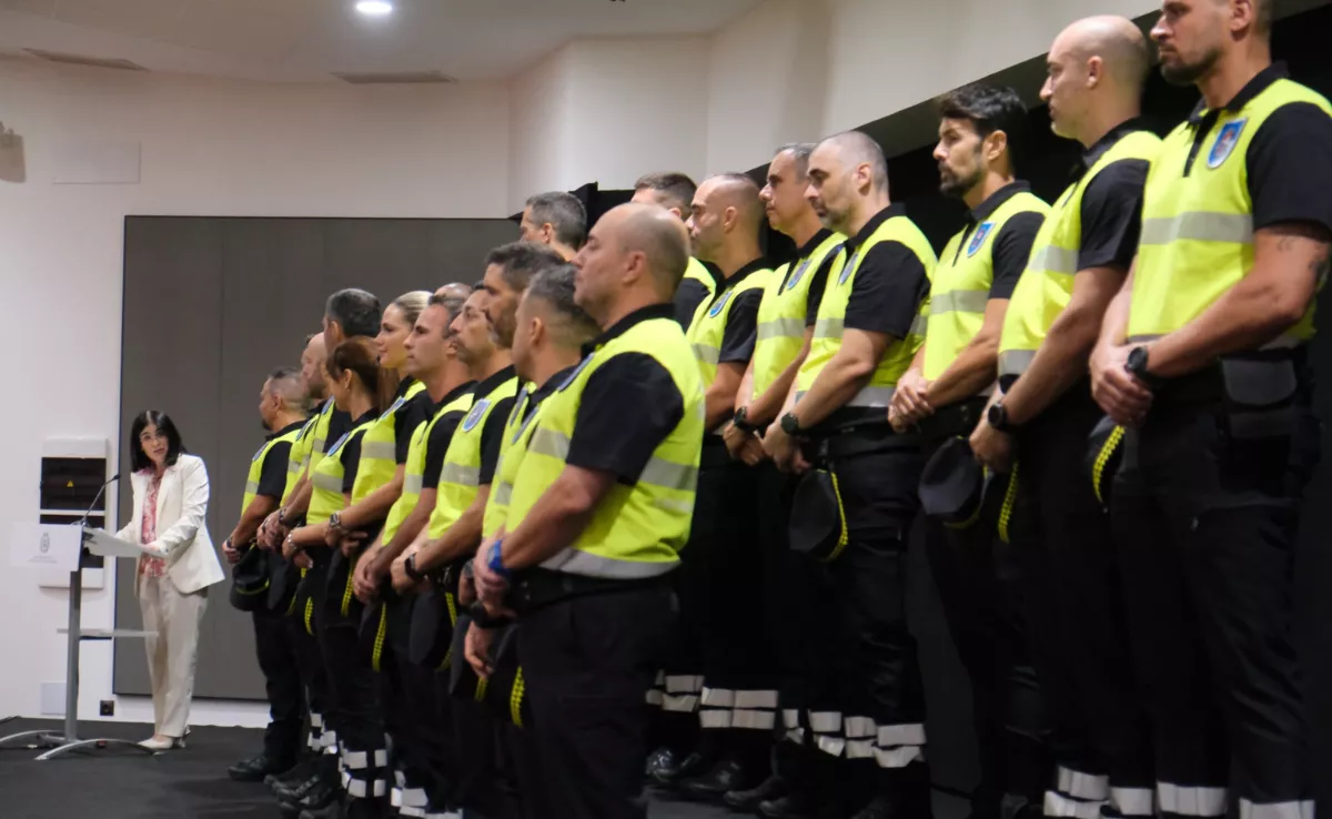 Imagen de los nuevos agentes de movilidad / AYUNTAMIENTO DE LAS PALMAS