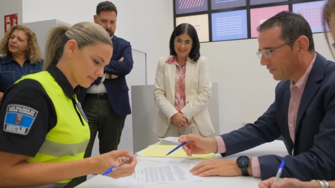 Imagen de una de las nuevas agentes de movilidadAYUNTAMIENTO DE LAS PALMAS