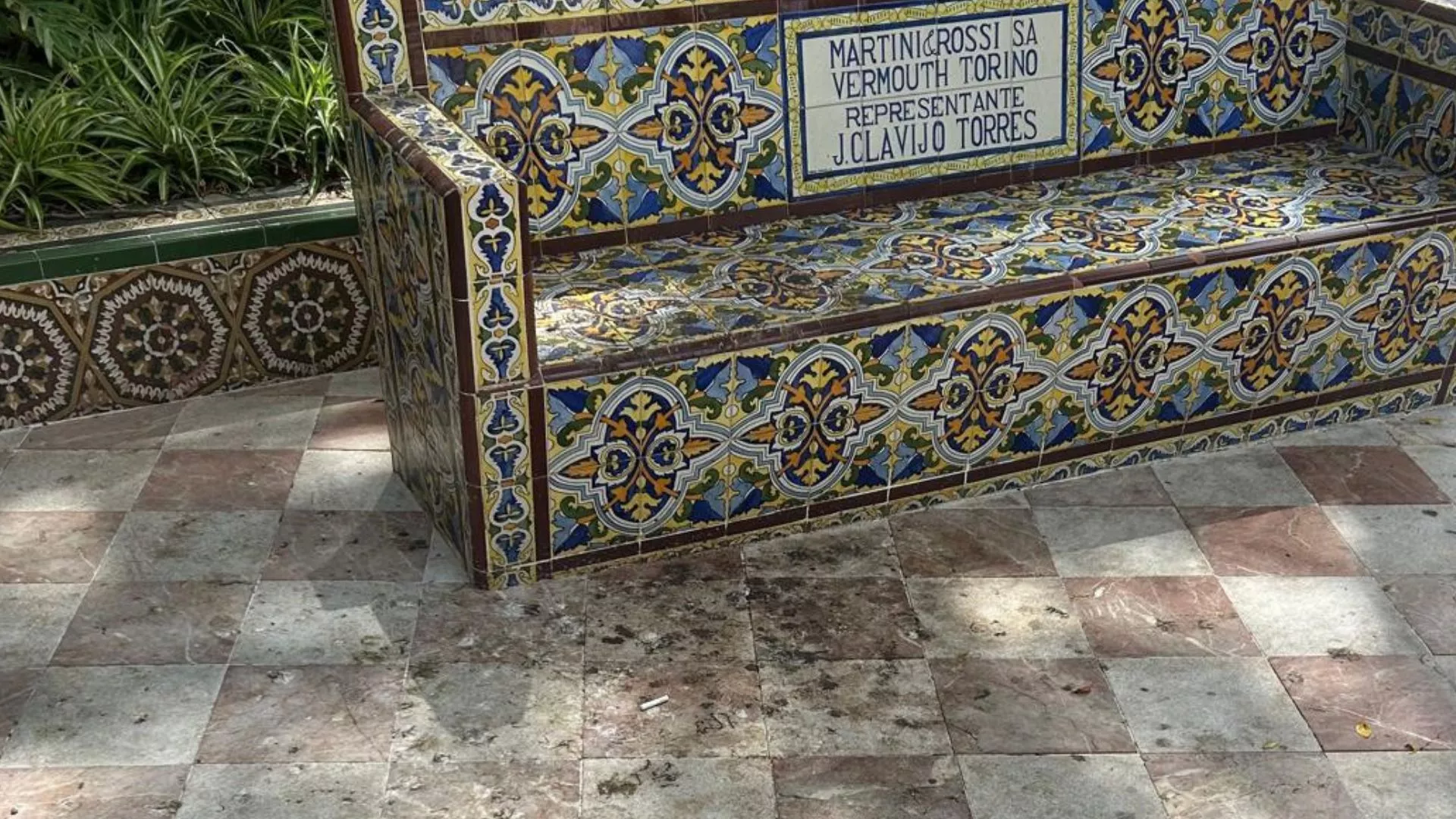 Suciedad y falta de limpieza en la Plaza de los Patos en Santa Cruz|AH