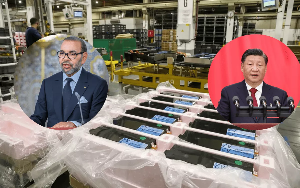 Marruecos y China levantarán la primera fábrica gigante de baterías para coches eléctricos en África. / AH