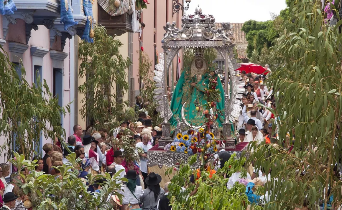 La Fiesta de Las Marías se celebra cada septiembre en Santa María de Guía / MAYORDOMOS DE LAS MARÍAS 
