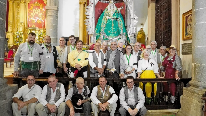 Los Mayordomos de Las Marías son los guardianes de la tradición, organizando cada año la celebración / MAYORDOMOS DE LAS MARÍAS Los Mayordomos de Las Marías son los guardianes de la tradición, organizando cada año la celebración / MAYORDOMOS DE LAS MARÍAS