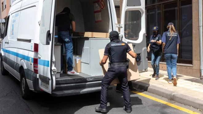 Operación policial contra el narcotráfico en Santa Cruz / EFE 