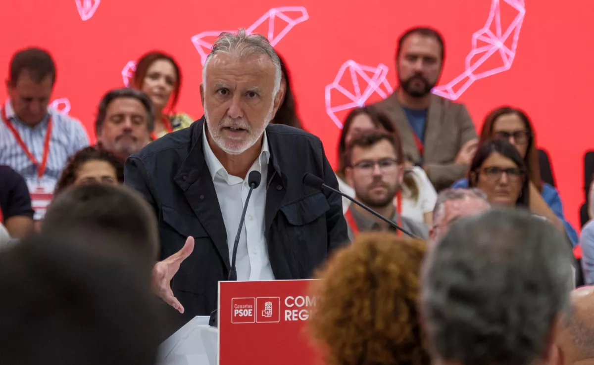 Ángel Víctor Torres, secretario general del PSOE en Canarias / EFE - ÁNGEL MEDINA G.