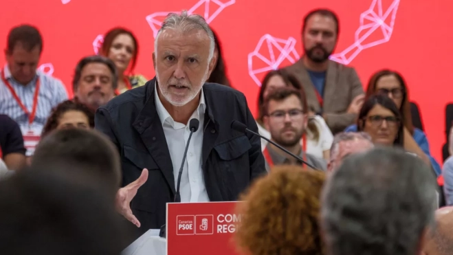 Ángel Víctor Torres, secretario general del PSOE en CanariasEFE ÁNGELMEDINA G. (1)