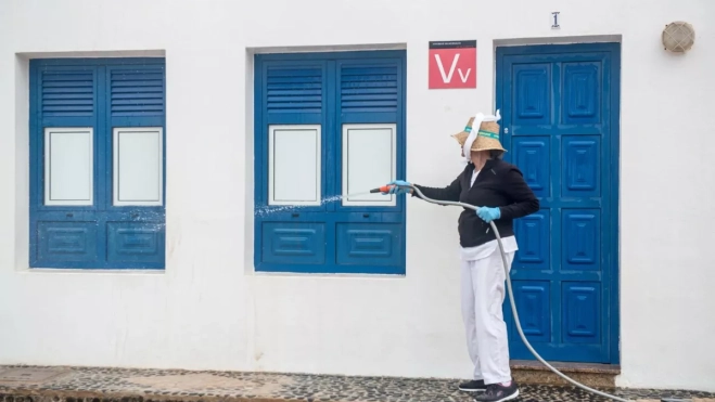 Imagen de una vivienda vacacional en Canarias / EFE Imagen de una vivienda vacacional en Canarias / EFE