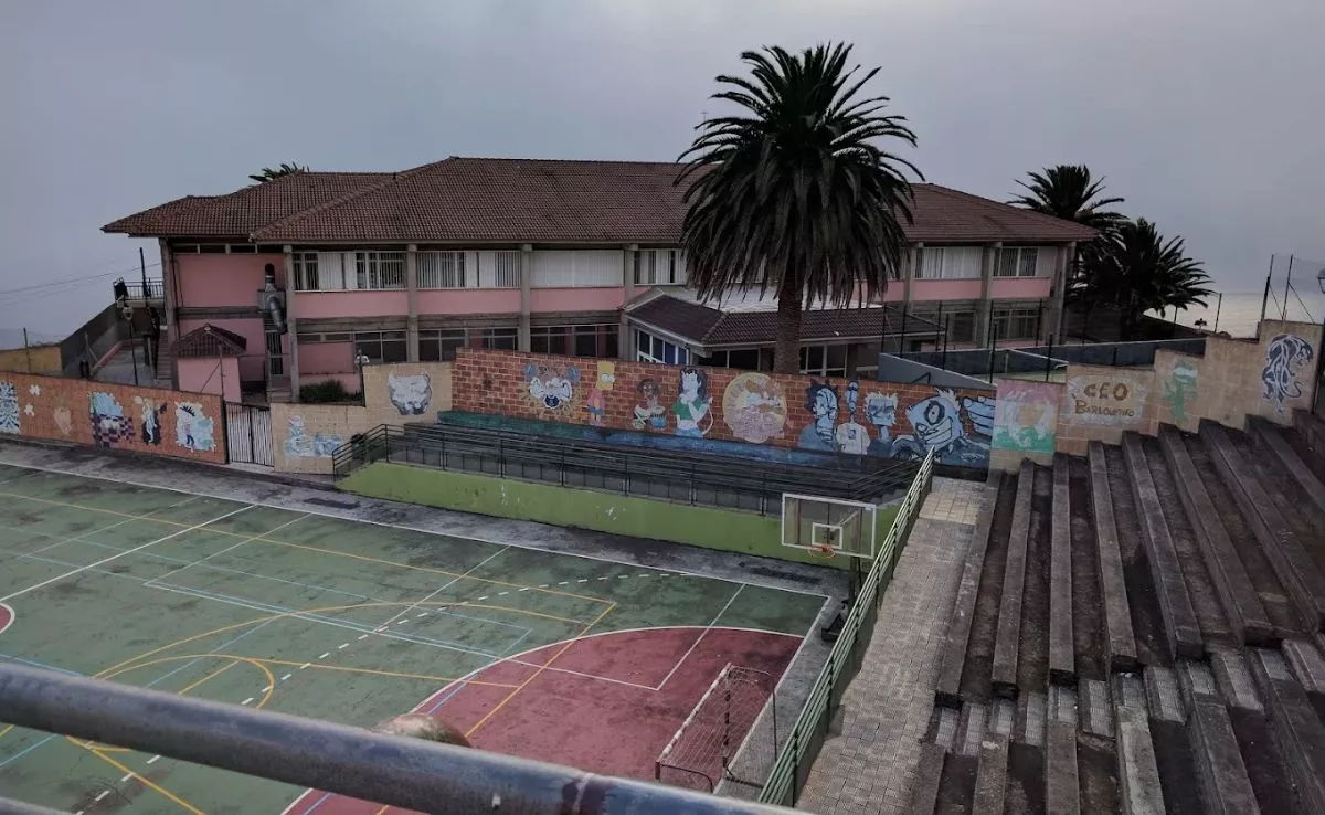 Centro de Enseñanza Obligatoria (CEO) Barlovento, en la isla de La Palma. /Imagen de la Red