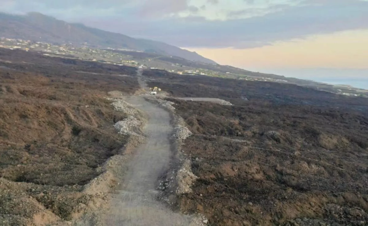 Carretera de Todoque. /Archivo