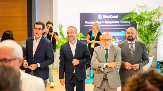 Pablo Llinares, Miguel Sanz, Antonio Morales y Carlos Álamo. / 