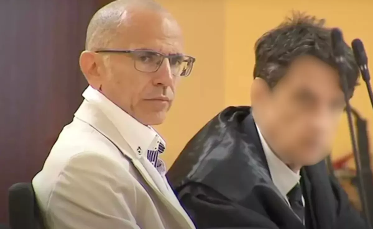 Nicolás Jorge (i), exconcejal de Arona./ RTVC