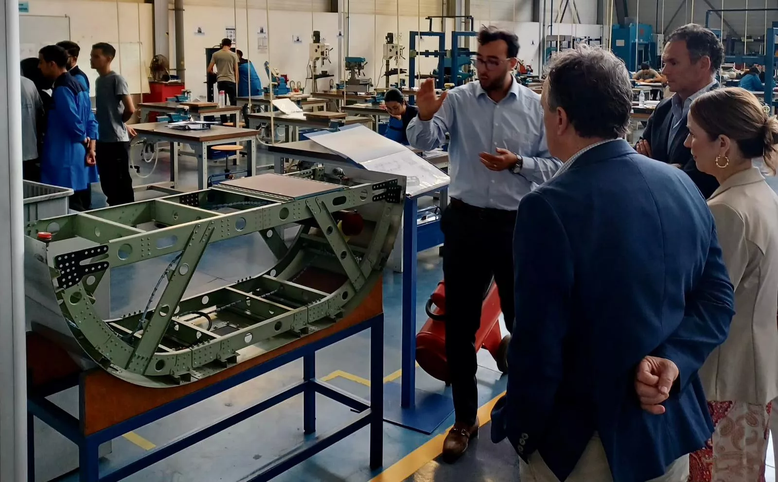 Canarias lleva a Marruecos su estrategia aeroespacial. / GOBIERNO DE CANARIAS