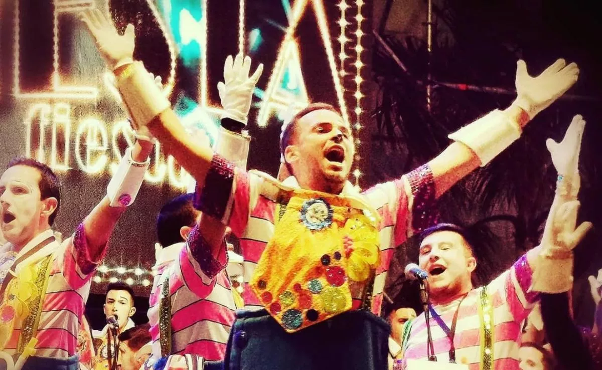 Pablo Chueca, durante una actuación. /Cedida