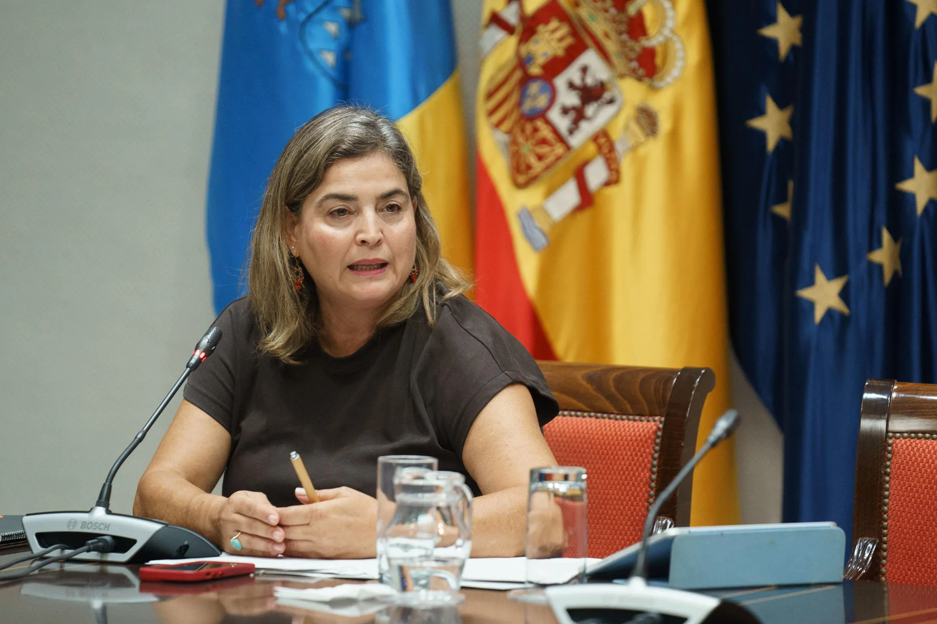 La exadministradora general de Radiotelevisión Canaria, María Méndez. / RAMÓN DE LA ROCHA-EFE