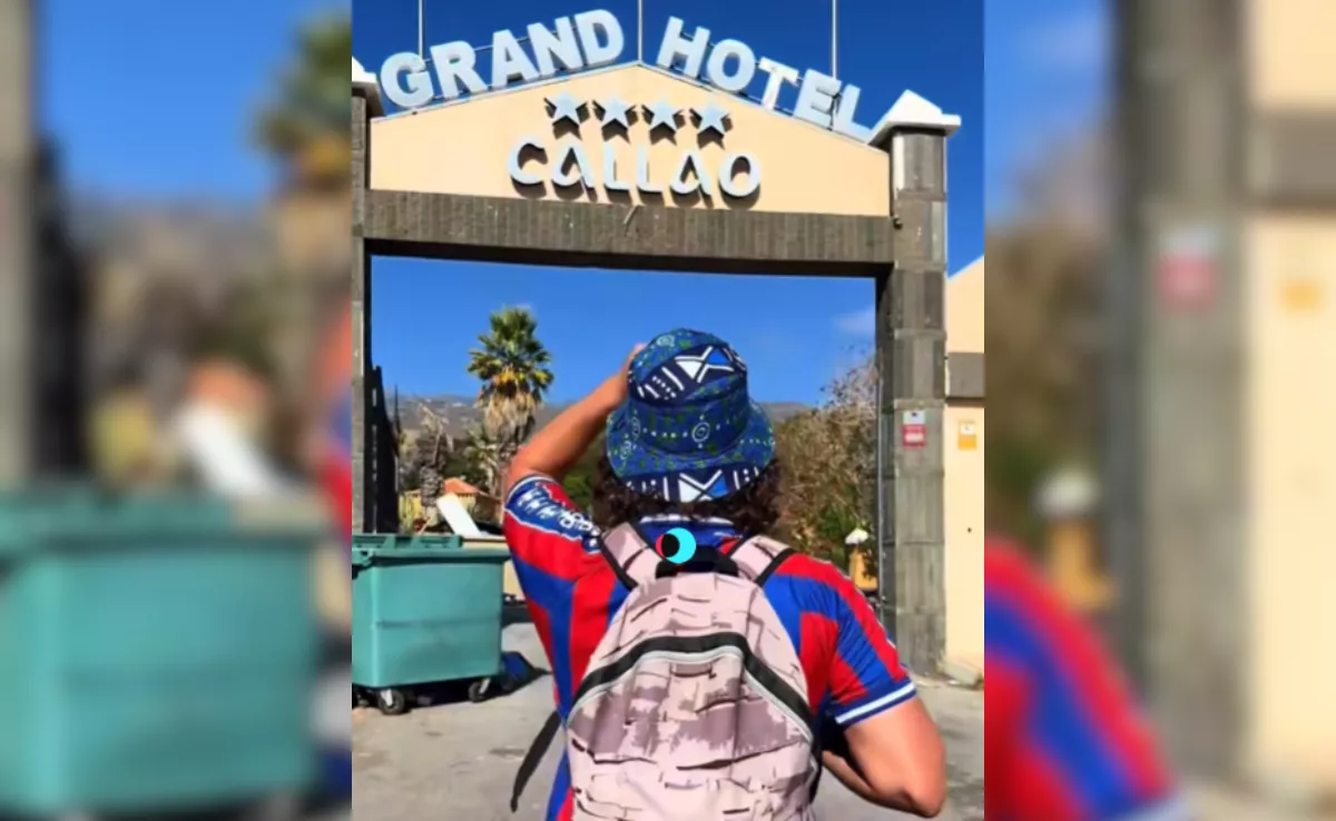 Captura del vídeo del tiktoker canario / SPECIALSIXYT