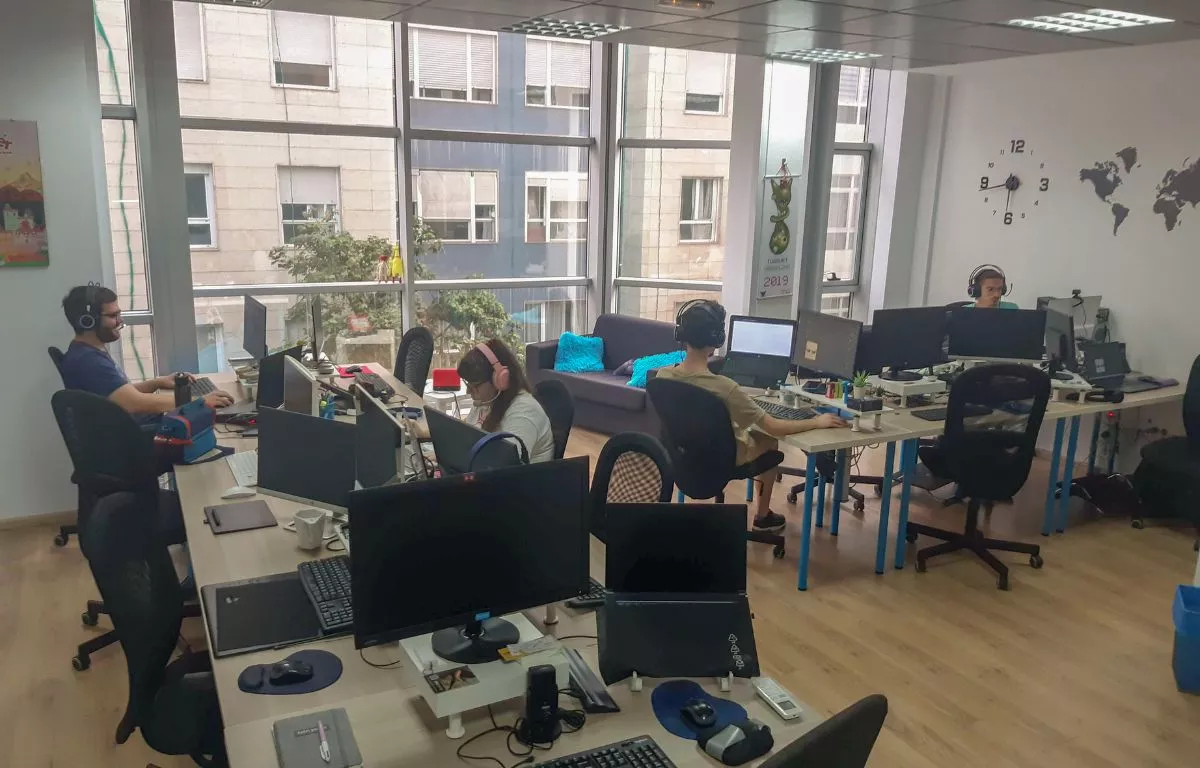 Oficinas de Rising Pixel, en Las Palmas de Gran Canaria. CEDIDA