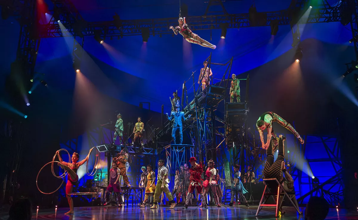 Imagen del Circo del Sol en Gran Canaria / CABILDO DE GRAN CANARIA