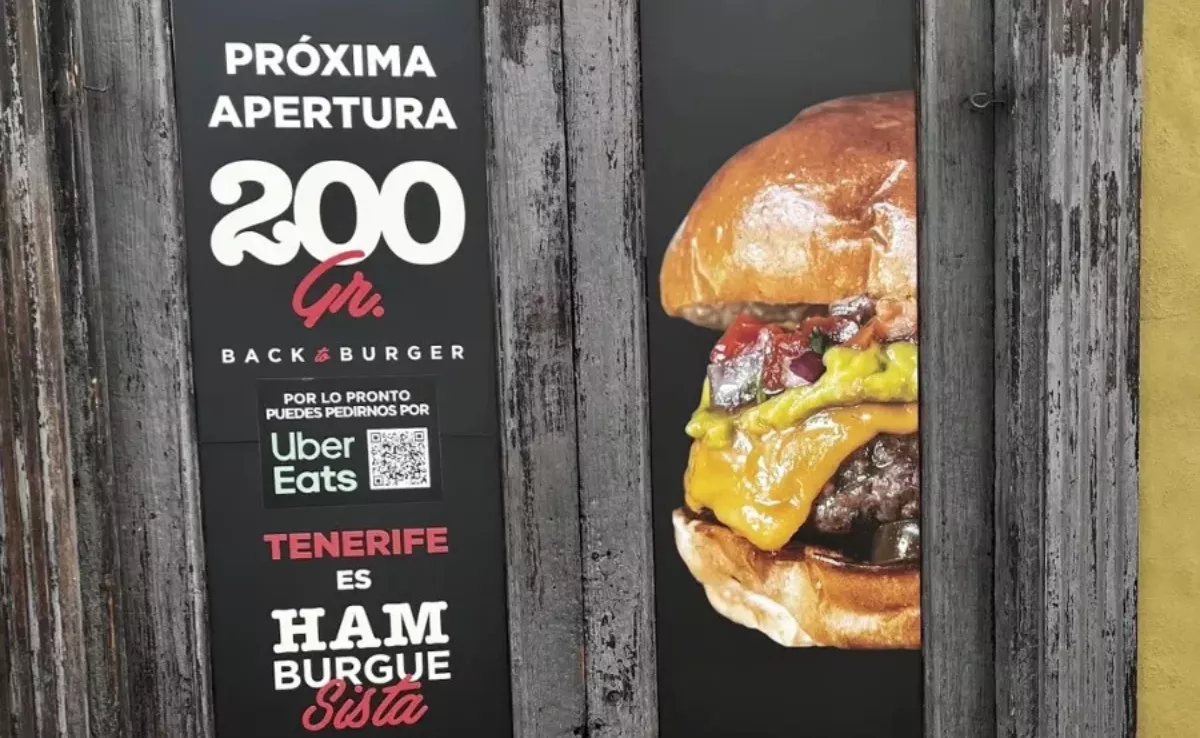 Entrada al futuro local de 200 Gramos en la calle Herradores de La Laguna./ AH