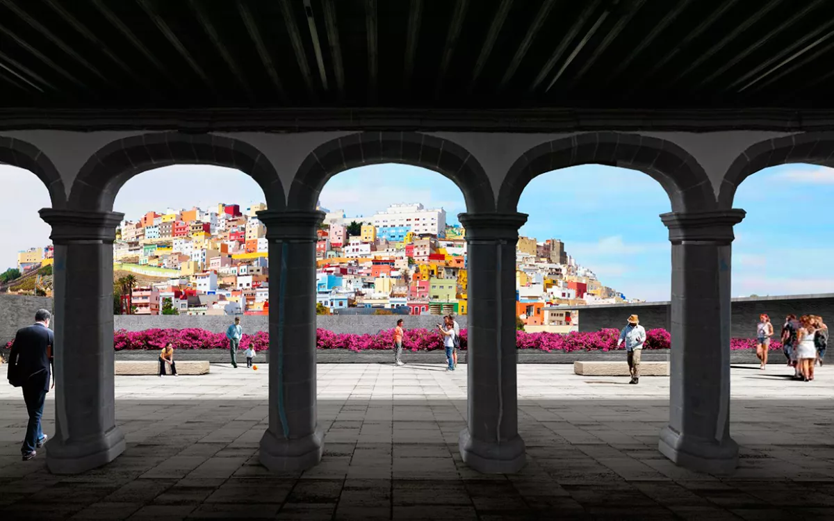 El Cabildo descarta que el Museo de Bellas Artes dependa del CAAM y opta por un modelo propio. / AH