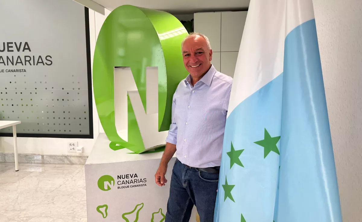 Luis Campos, secretario general de NC / ATLÁNTICO HOY - MARCOS MORENO