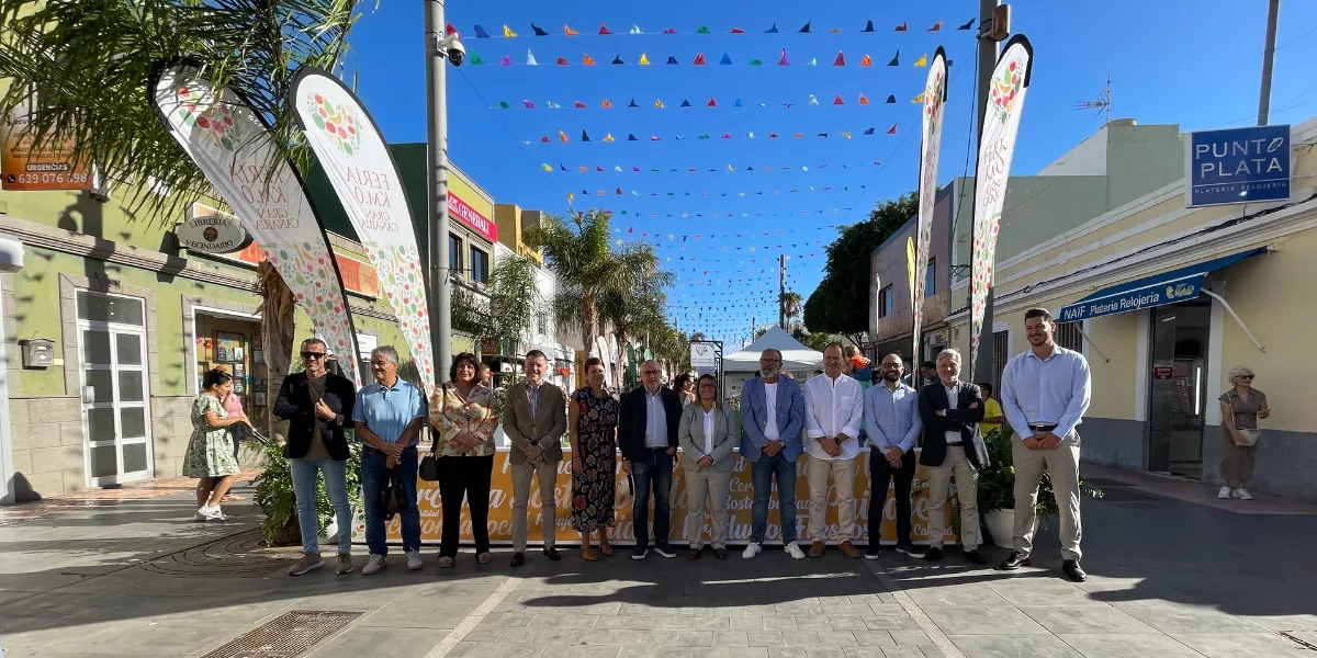 Imagen inauguración de la Feria de KM.0 de Vecindario / CABILDO DE GRAN CANARIA