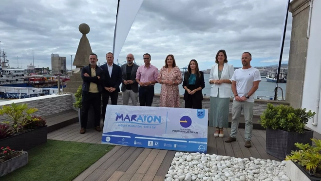 La Media Maratón del Puerto de Las Palmas volverá en enero de 2026. AH ALBERTO LEY La Media Maratón del Puerto de Las Palmas volverá en enero de 2026. AH ALBERTO LEY