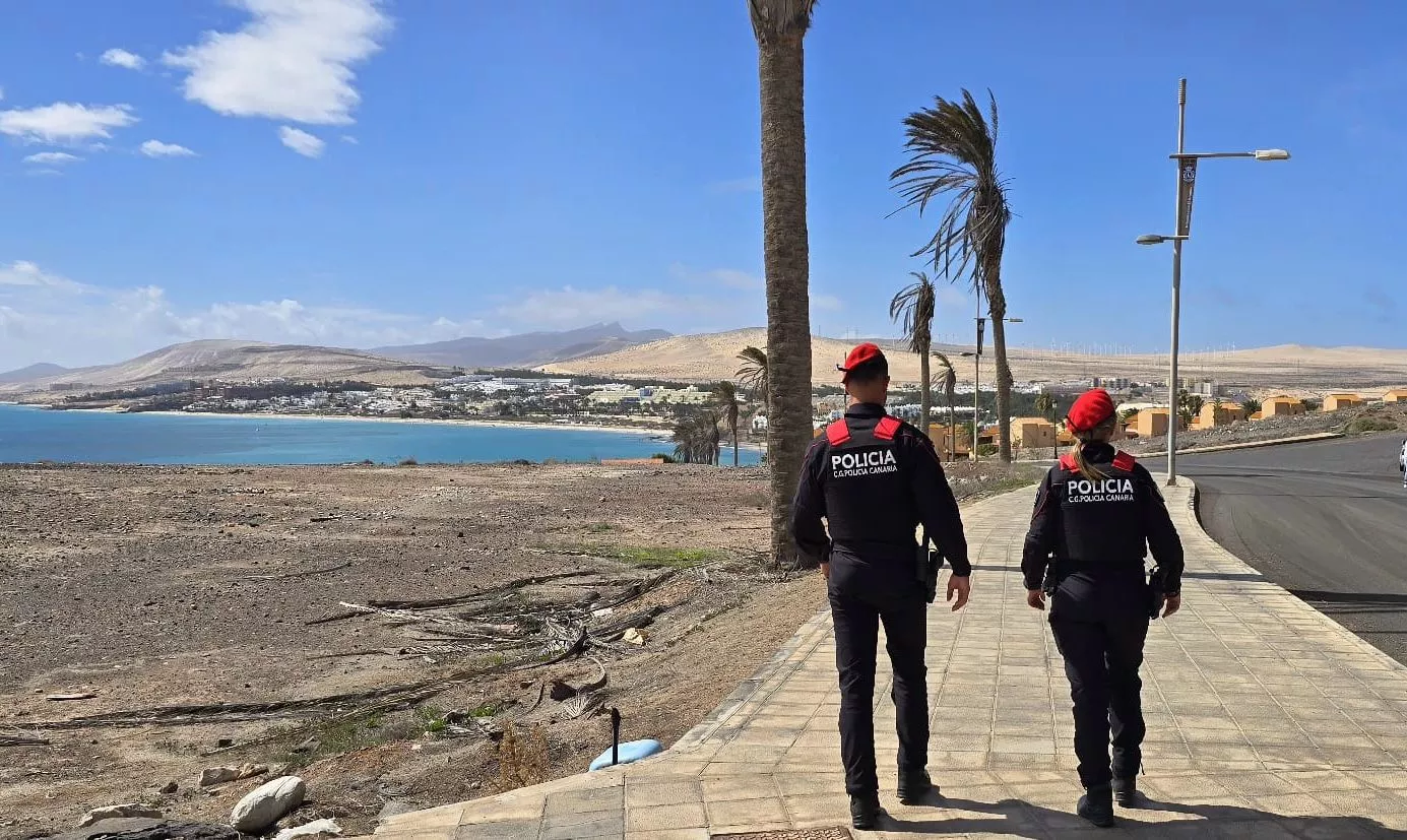 Una patrulla de la Policía Canaria en Fuerteventura. / GOBIERNO DE CANARIAS