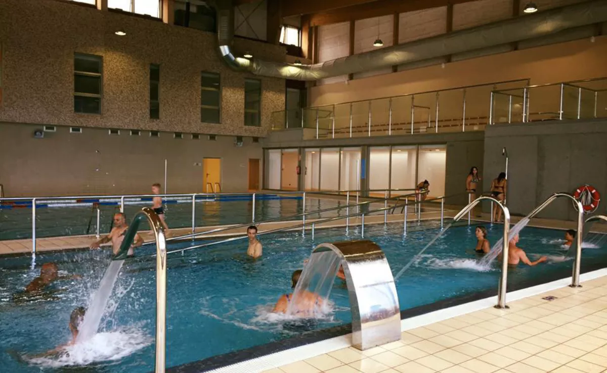 Centro de talasoterapia de Hermigua (La Gomera), cuando abrió en 2017./ ARCHIVO