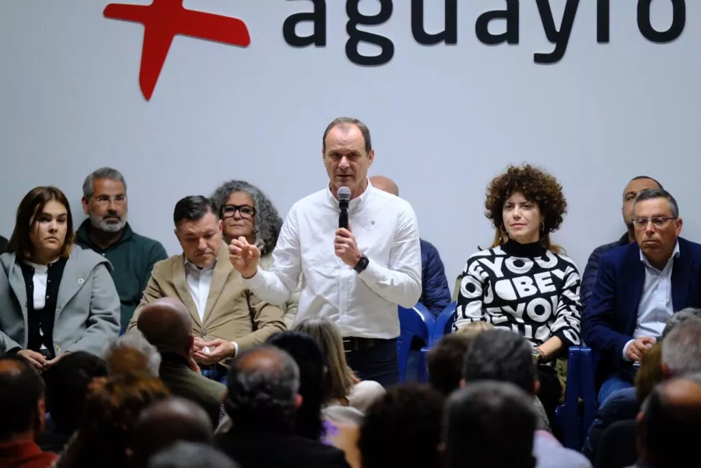 El presidente de la Comisión Gestora de Municipalistas Primero Canarias, Óscar Hernández. / PRIMERO CANARIAS