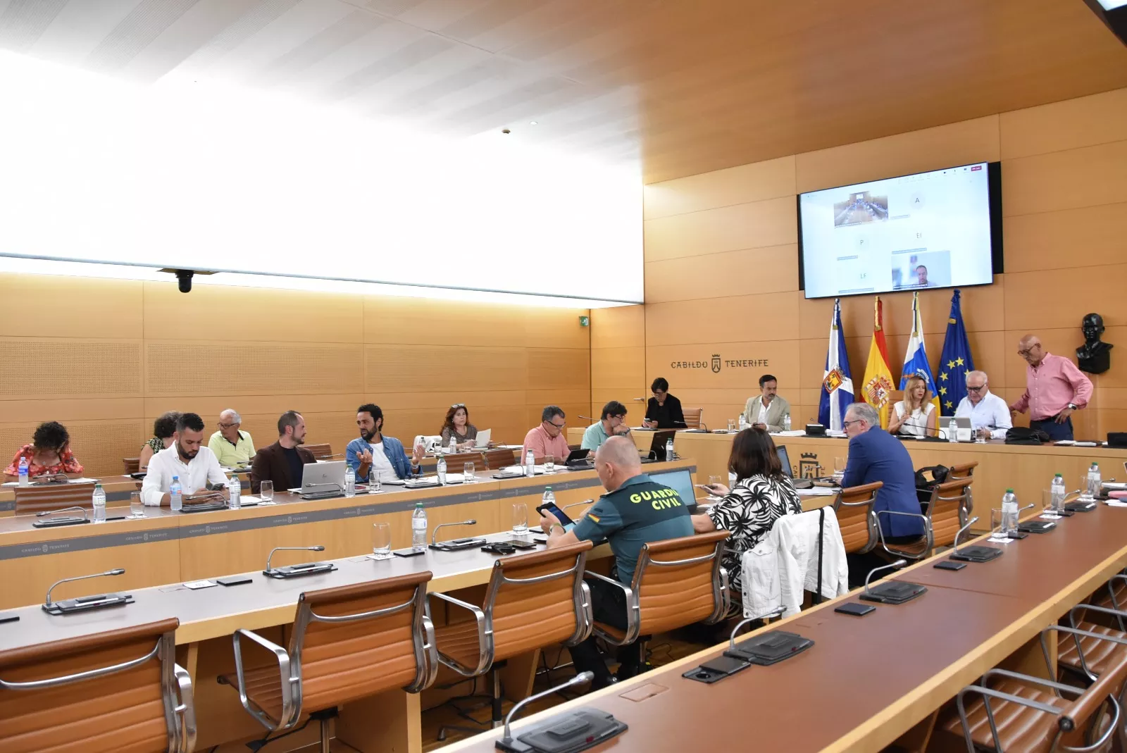 Reunión del Patronato del Parque Nacional del Teide. / CEDIDA