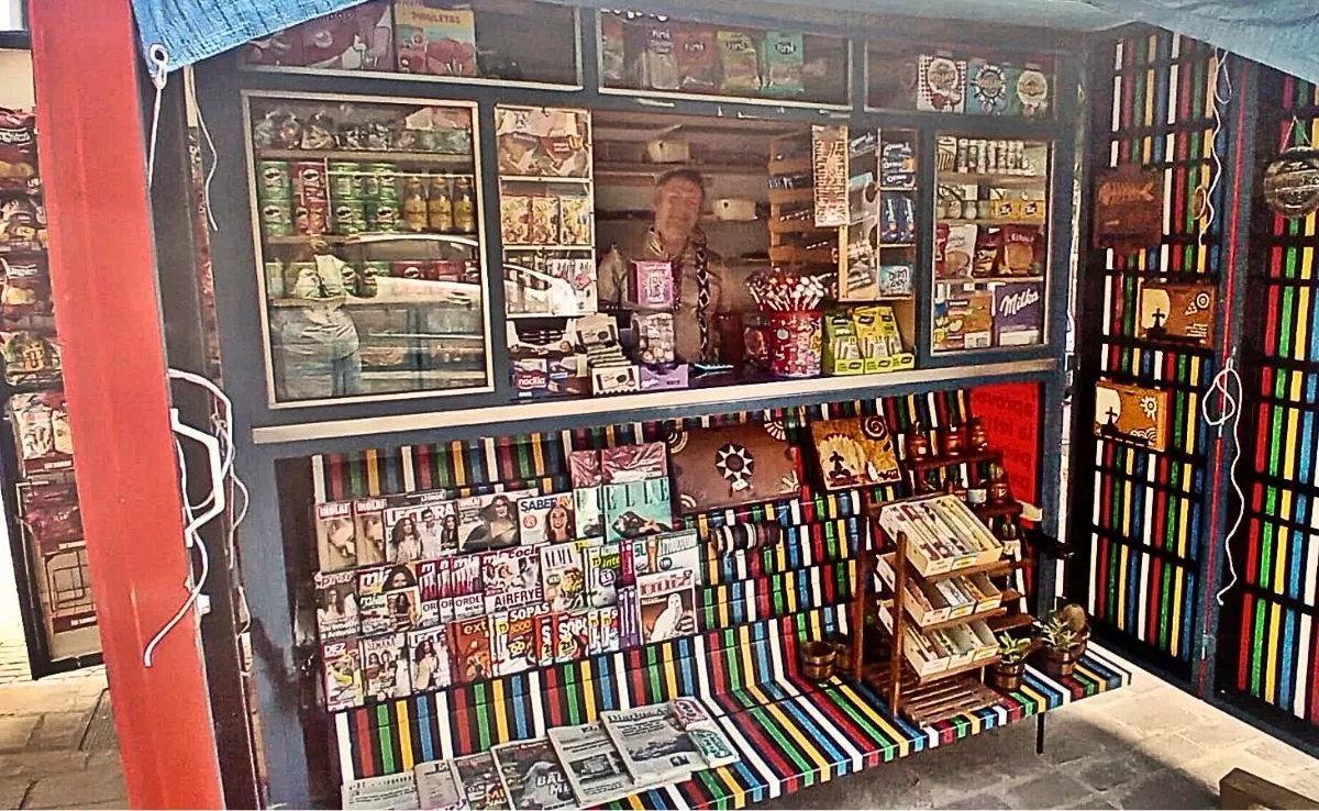 Quiosco en la calle El Pilar en Santa Cruz|AH