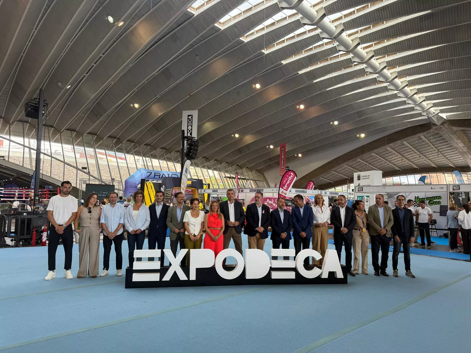 Presentación de ExpoDeca 2025 en el Recinto Ferial de Santa Cruz de Tenerife. / ATLÁNTICO HOY - ALBA MARICHAL