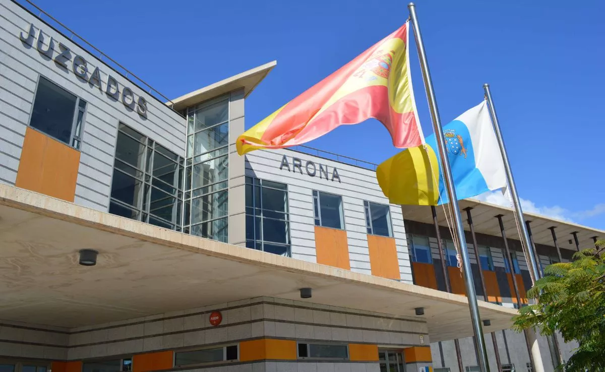 Edificio de juzgados de Arona, en Tenerife. /Archivo