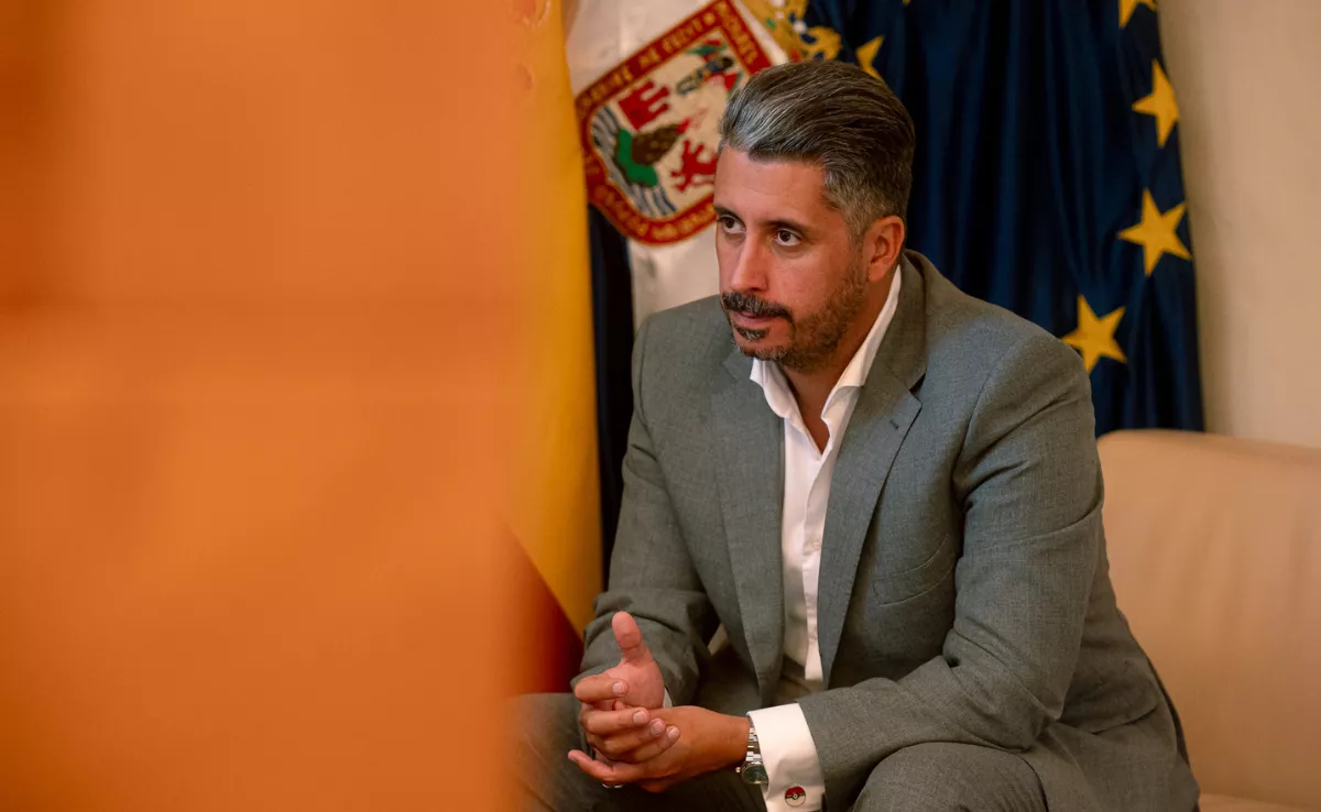 Luis Yeray Gutiérrez, alcalde de La Laguna./ AH