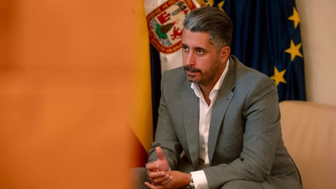 Luis Yeray Gutiérrez, alcalde de La Laguna./ AH