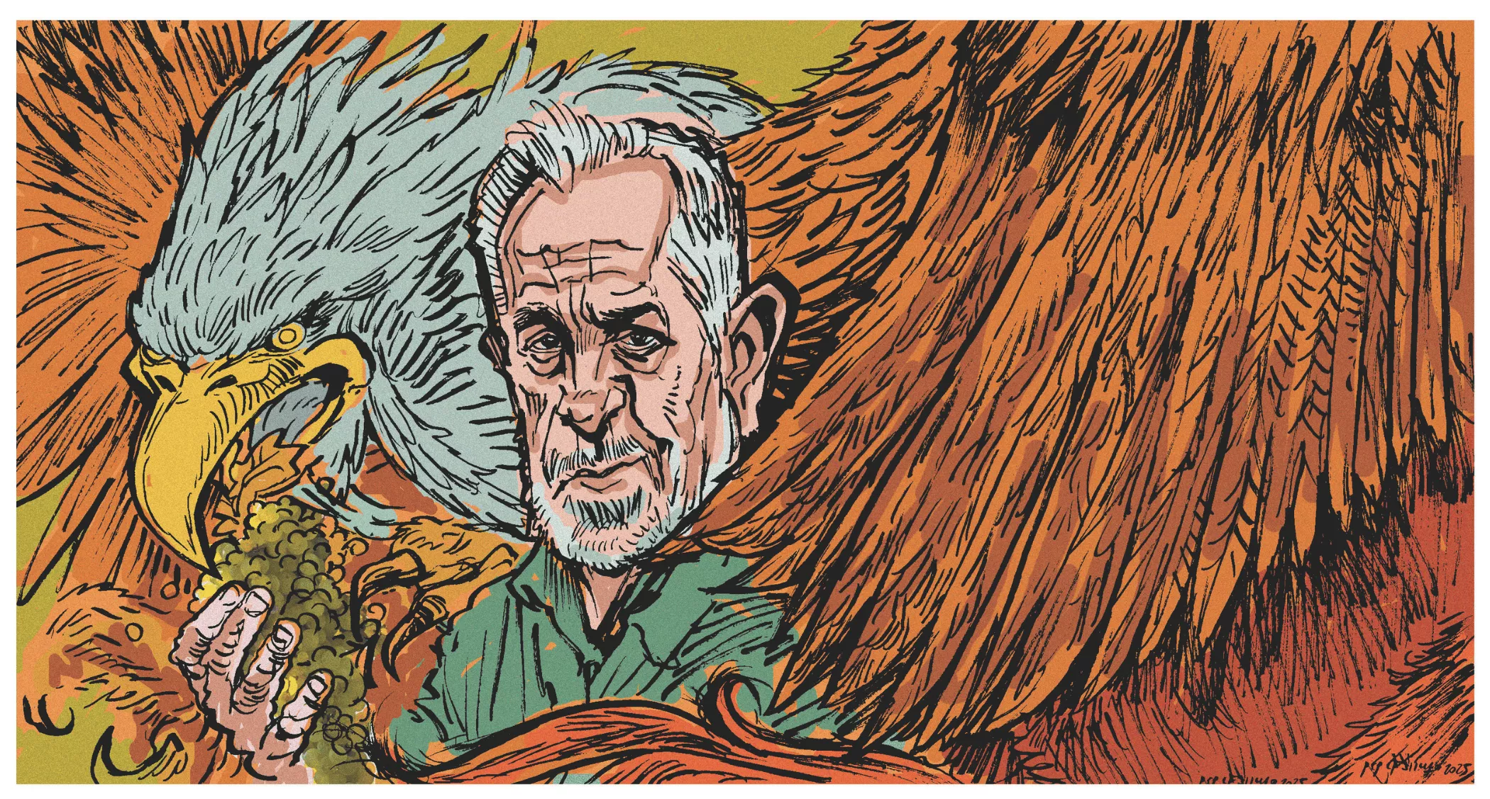 Juan José Otamendi, por Farruqo. 