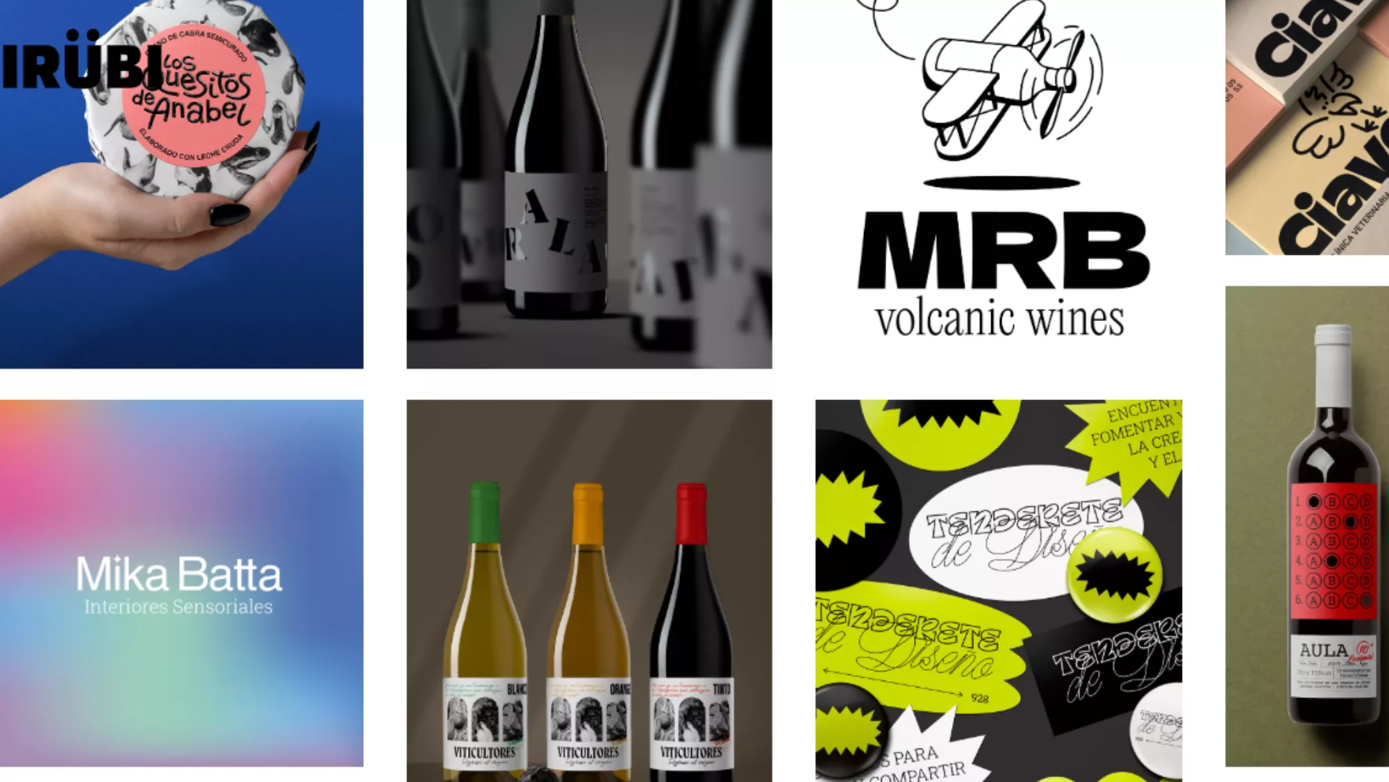 Diseños de IRÜBI, empresa de diseño canaria. / WEB DE IRÜBI